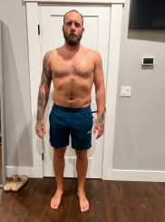 Jeremy before his program
